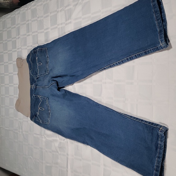 🧑🎄10/10🧑🎄🤰Indigo blue maternity pants🤰 - Picture 2 of 9